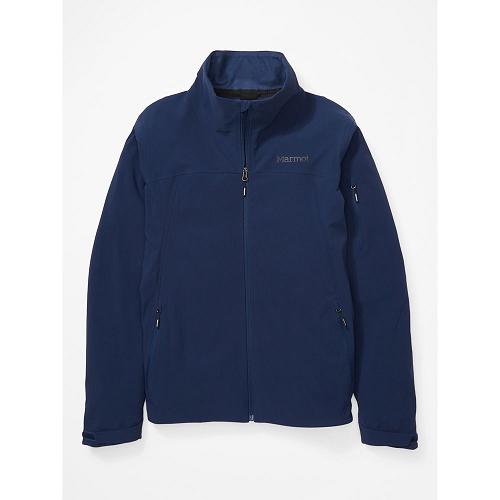 Marmot Alsek Jackets - Mens Softshell Jacket Navy CA2958347 Canada